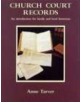 Church Court Records - 9780850339277-thumb