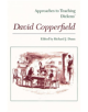 Approaches to Teaching Dickens' David Copperfield - 9780873524834-thumb