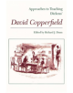 Approaches to Teaching Dickens' David Copperfield - 9780873524841-thumb