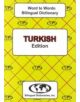 English-Turkish & Turkish-English Word-to-Word Dictionary - 9780933146952-thumb