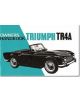 Triumph TR4A Owners Handbook - 9780948207679-thumb