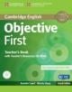 Objective First Teacher's Book with Teacher's Resources CD-ROM - 9781107628359-thumb