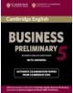 Cambridge English Business 5 Preliminary Student's Book with Answers - 9781107631953-thumb