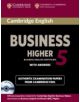 Cambridge English Business 5 Higher Self-study Pack (Student's Book with Answers and Audio CD) - 9781107669178-thumb