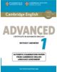 Cambridge English Advanced 1 for Revised Exam from 2015 Student's Book without Answers - 9781107689589-thumb