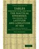 Tables Requisite to Be Used with the Nautical Ephemeris, for Finding the Latitude and Longitude at Sea - 9781108068925-thumb