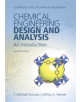 Chemical Engineering Design and Analysis - 9781108421478-thumb