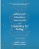 Safety-Scale Laboratory Experiments for Chemistry for Today - 9781133604259-thumb