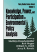 Knowledge, Power, and Participation in Environmental Policy Analysis - 9781138511446-thumb