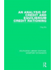 An Analysis of Credit and Equilibrium Credit Rationing - 9781138705203-thumb