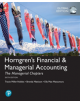 Horngren's Financial & Managerial Accounting, The Managerial Chapters, Global Edition - 9781292246260-thumb