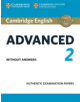 Cambridge English Advanced 2 Student's Book without answers - 9781316504475-thumb