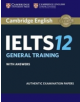 Cambridge IELTS 12 General Training Student's Book with Answers - 9781316637838-thumb