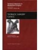 Technical Advances in Mediastinal Surgery, an Issue of Thoracic Surgery Clinics - 9781437718805-thumb