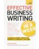 Effective Business Writing in a Week: Teach Yourself - 9781444190281-thumb