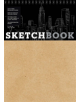 Sketchbook (basic medium spiral fliptop landscape Kraft) - 9781454931485-thumb