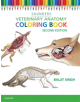 Veterinary Anatomy Coloring Book - 9781455776849-thumb