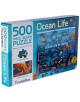 Ocean Life by Depth 500 Piece Jigsaw Puzzle - 9781488933714-thumb