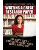 High School Student's Guide to Writing a Great Research Paper - 9781601386045-thumb