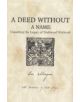 A Deed without a Name - 9781780995496-thumb