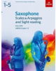 Saxophone Scales & Arpeggios and Sight-Reading, ABRSM Grades 1-5 - 9781786010322-thumb