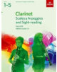 Clarinet Scales & Arpeggios and Sight-Reading, ABRSM Grades 1-5 - 9781848499003-thumb