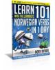 Learn 101 Norwegian Verbs In 1 Day - 9781908869272-thumb