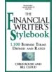 The Financial Writer's Stylebook - 9781933338811-thumb