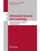 Information Security and Cryptology - 9783030142339-thumb