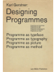 Karl Gerstner: Designing Programmes - Lars Muller Publishers - 9783037785782-thumb