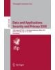 Data and Applications Security and Privacy XXIX - 9783319208091-thumb