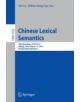 Chinese Lexical Semantics - 9783319271934-thumb