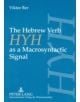 The Hebrew Verb HYH as a Macrosyntactic Signal - 9783631571309-thumb