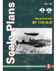 Scale Plans 44: Messerschmitt Bf 110 A-D - 9788365281920-thumb