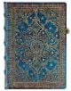 Тефтер Paperblanks - Azure Midi закопчалка, 13 х 18 см. - Paperblanks - Paperblanks - Жена, Мъж - Paperblanks - Equinoxe - 9781439726808-3-thumb