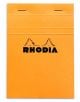 Оранжев блок - пад Rhodia Basics №13 - 80 листа на малки квадратчета - Rhodia - Clairefontaine - France - Rhodia Boutique - 3037920132006-1-thumb