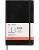 Класически черен ежедневник тефтер - органайзер Moleskine Black за 2023 г. с меки корици - Moleskine - Moleskine - Moleskine - Agenda 12m - 8056420859584-1-thumb