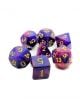 Комплект зарчета за настолни игри Dice4Friends: Dice Set - Galaxy Violet Purple, 7 бр. - Dice4Friends - Dice4Friends - 92742373245-thumb