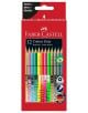 Цветни моливи Faber-Castell Colour Grip, 12 цвята - Faber-Castell - Faber-Castell - Момиче, Момче - Faber Castel - Colour Grip - 4005402015696-thumb