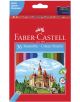 Цветни моливи Faber Castell, 36 цвята + острилка - Faber-Castell - Faber-Castell - Момиче, Момче - Faber-Castell - Castle - 7891360580041-thumb