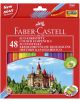 Цветни моливи Faber-Castell, 48 цвята + острилка - Faber-Castell - Faber-Castell - Момиче, Момче - Faber-Castell - Castle - 7-thumb