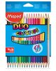 Цветни моливи Maped Color'Peps Duo, 18 бр., 36 цвята - Maped - Maped - Момиче, Момче - Maped - Color Peps - 3154148296010-1-thumb