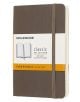 Джобен кафяв тефтер Moleskine Classic Earth Brown с меки корици и линирани страници - Moleskine - Moleskine - Moleskine - Classic - 8058341715475-1-thumb