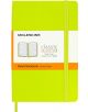 Джобен тефтер Moleskine Classic Lemon Green с твърди корици и линирани страници - Moleskine - Moleskine - Жена - Moleskine - Classic - 8056420850857-1-thumb