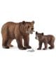 Комплект Schleich: Мечка гризли с малко - Schleich - Schleich - Момиче, Момче - Schleich - Wild life - 4059433572369-1-thumb