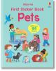 First Sticker Book Pets - Kristie Pickersgill - Usborne Publishing Ltd - 5655 - 9781803702766-thumb