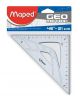 Правоъгълен триъгълник Maped Geometric, 45° - Maped - Maped - Момиче, Момче - Maped - Geometric - 3154142424211-thumb