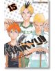 Haikyu!!, Vol. 15 - Haruichi Furudate - Viz Media - 9781421591056-thumb