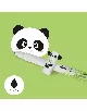 Изтриваема гел химикалка Legami Panda с капачка и гумичка - Legami - Legami - Момиче, Момче - Legami - Extraordinary Stationery - 8052783613436-4-thumb