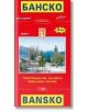 Карта на Банско, ски писти. Map of Bansko - Колектив - Домино - 9789546511317-thumb